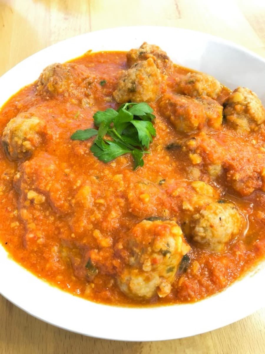 Foto de la receta Albóndigas en salsa de tomate