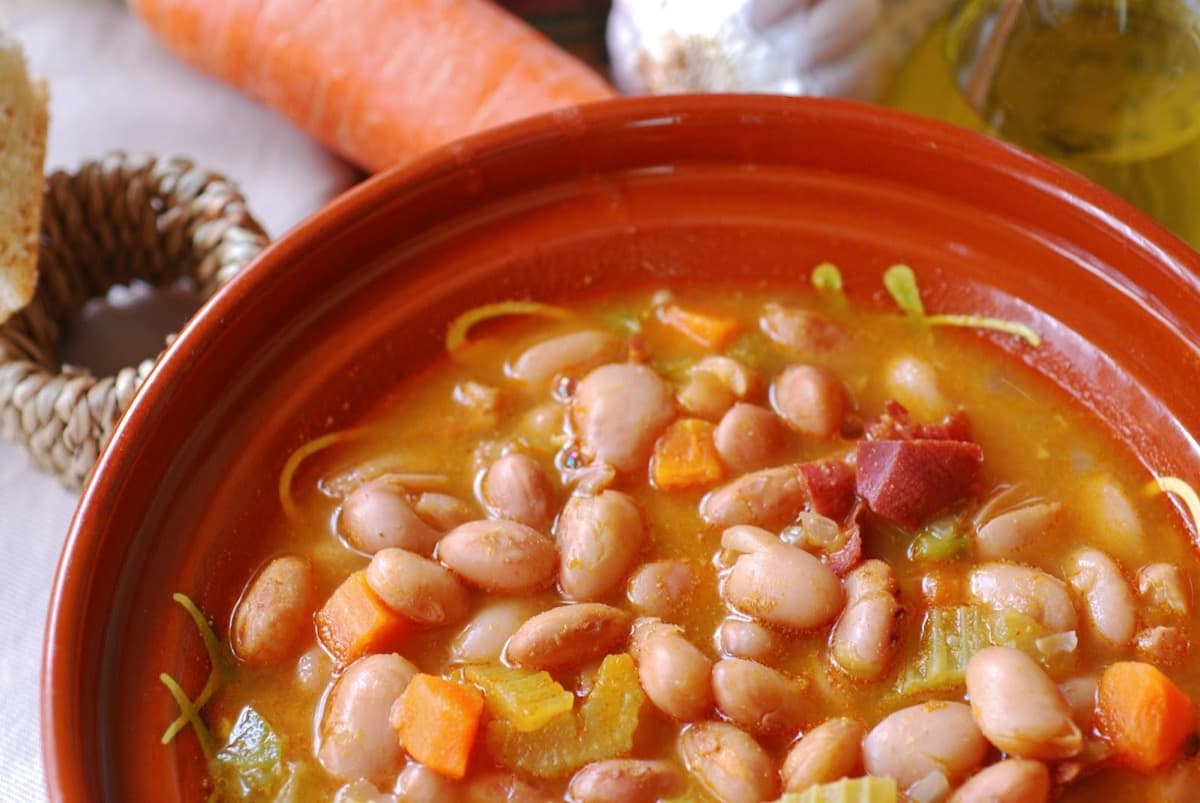 Foto de la receta Alubias con pavo
