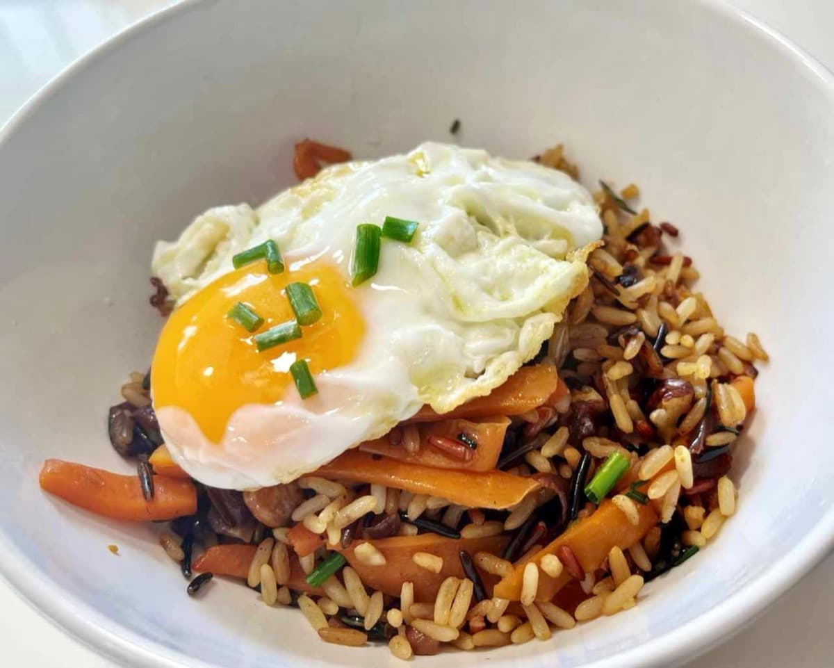 Foto de la receta Arroz Salteado Tricolor