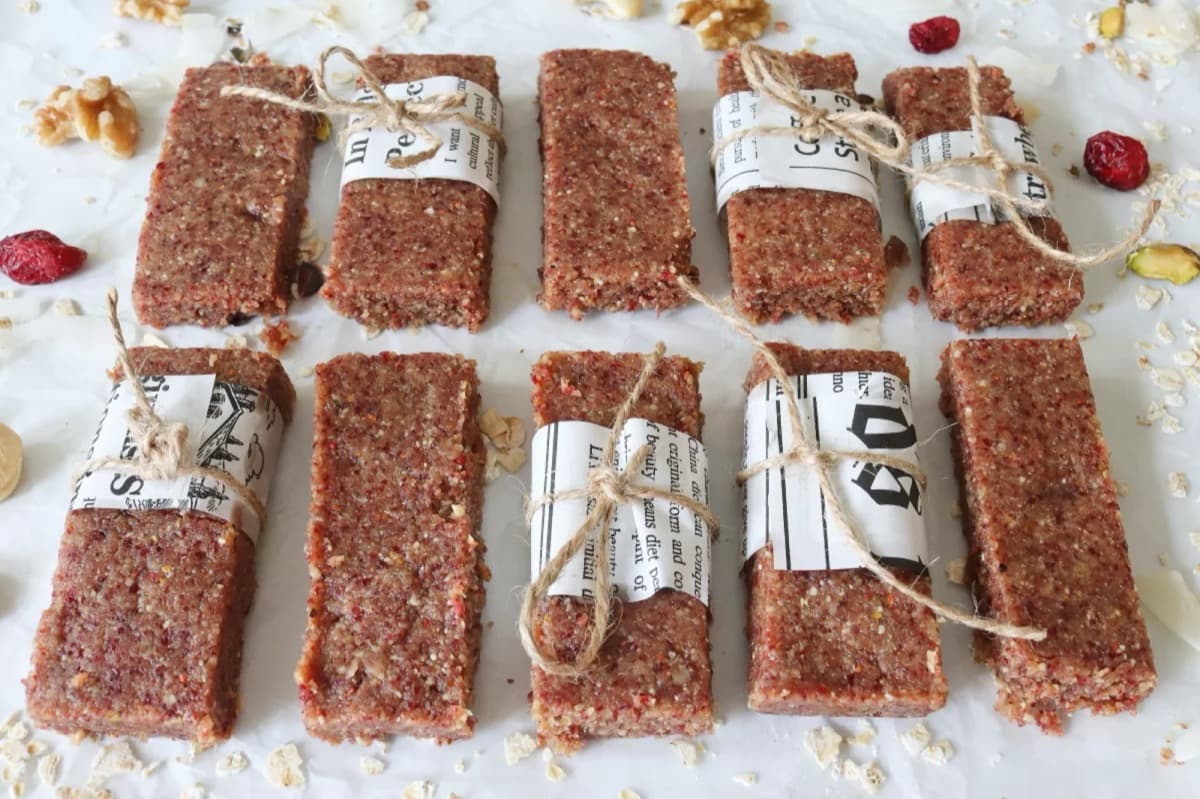 Foto de la receta Barritas energéticas (Hidratos)