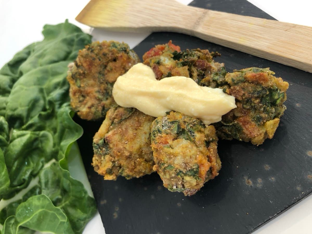 Foto de la receta Buñuelos de acelga
