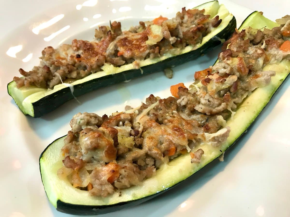 Foto de la receta Calabacines rellenos
