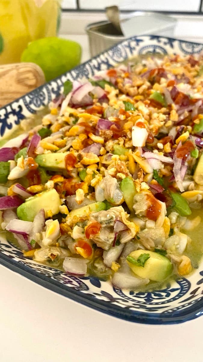 Foto de la receta Ceviche de Berberechos