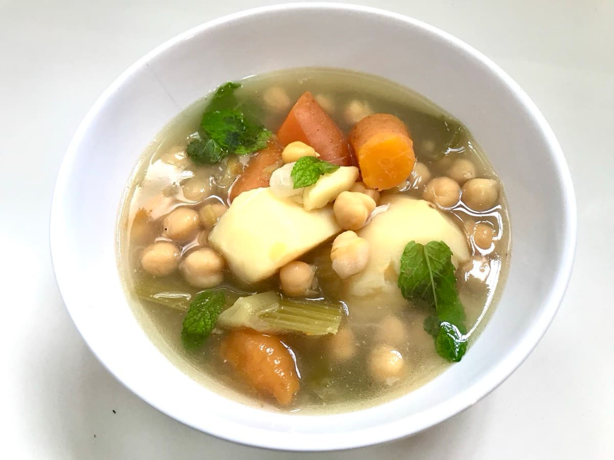 Foto de la receta Cocido de garbanzos