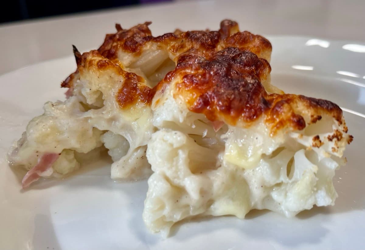Foto de la receta Coliflor con bechamel