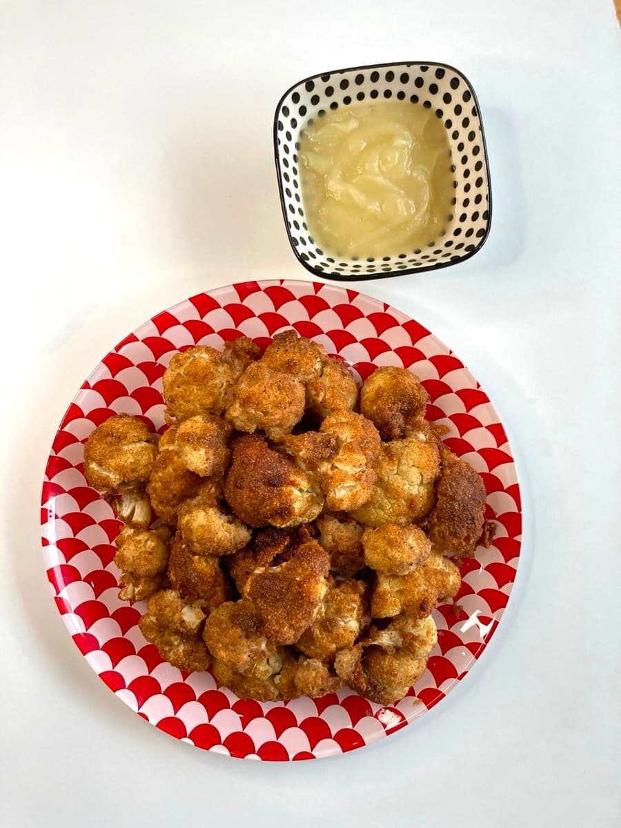 Foto de la receta Coliflor Crunchy con Salsa de Pera