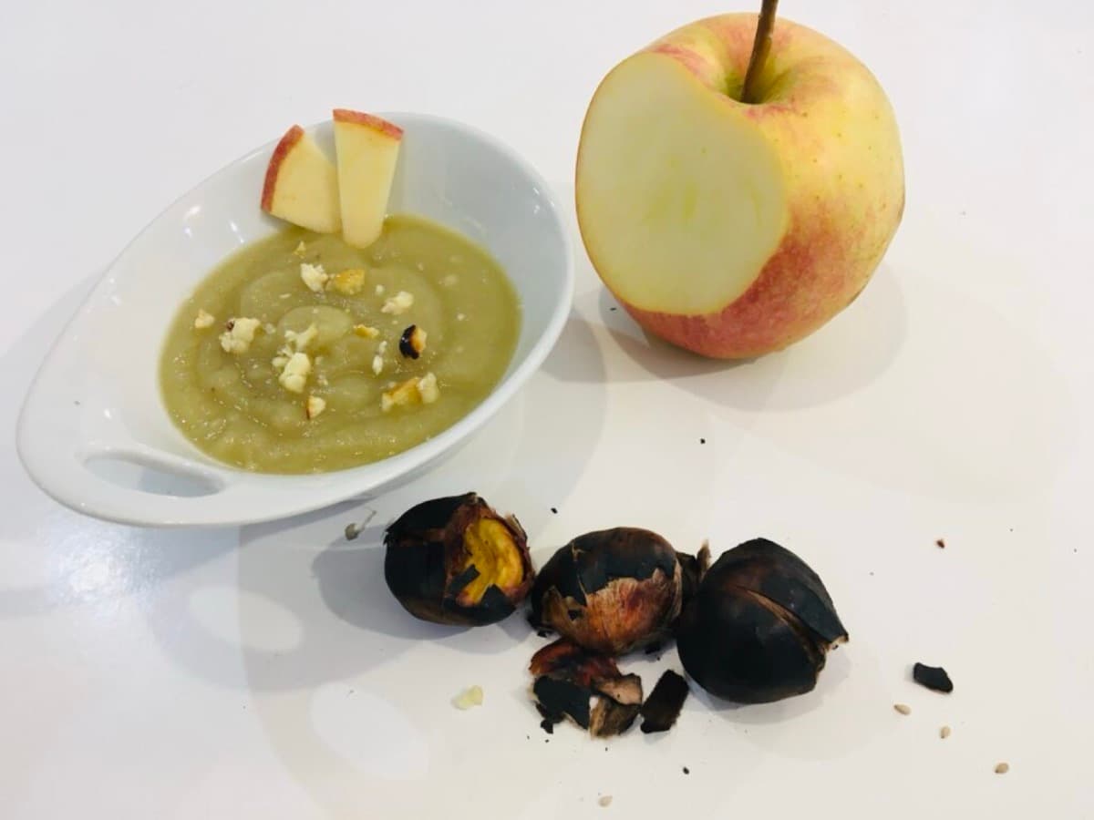 Foto de la receta Compota de manzana y castaña