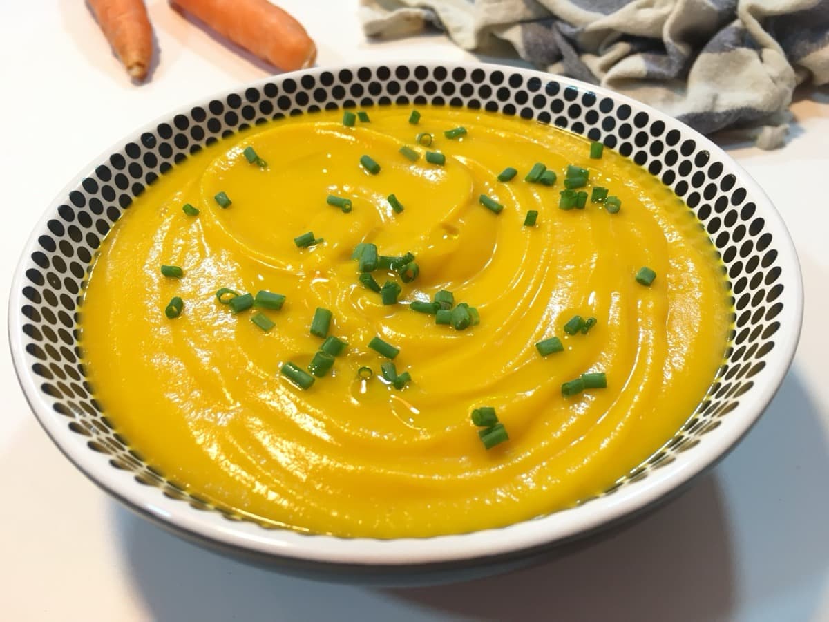 Foto de la receta Crema de Zanahoria y Jengibre