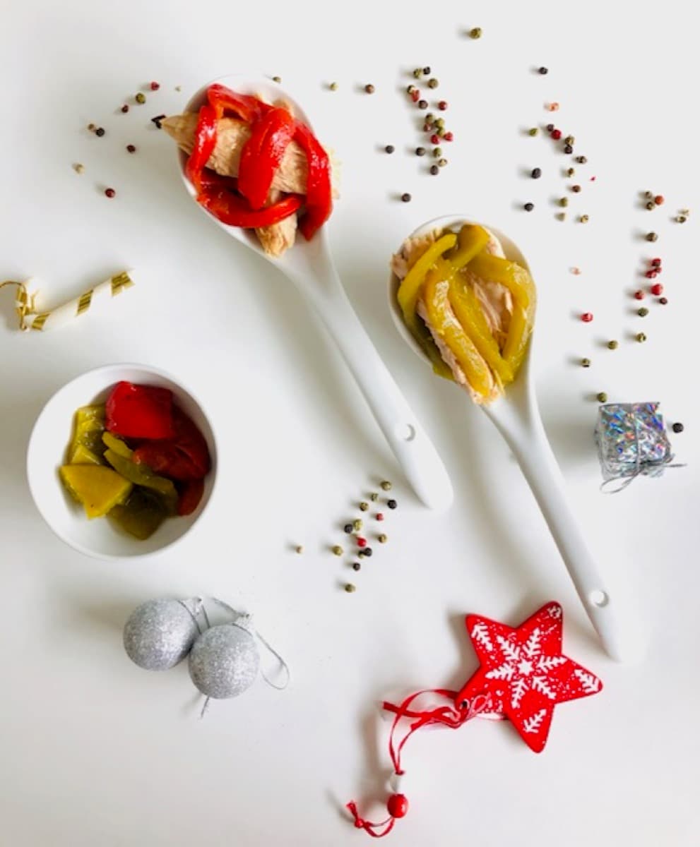 Foto de la receta Cucharitas de pimientos con melva