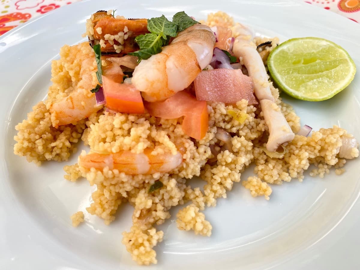 Foto de la receta Cuscús con marisco