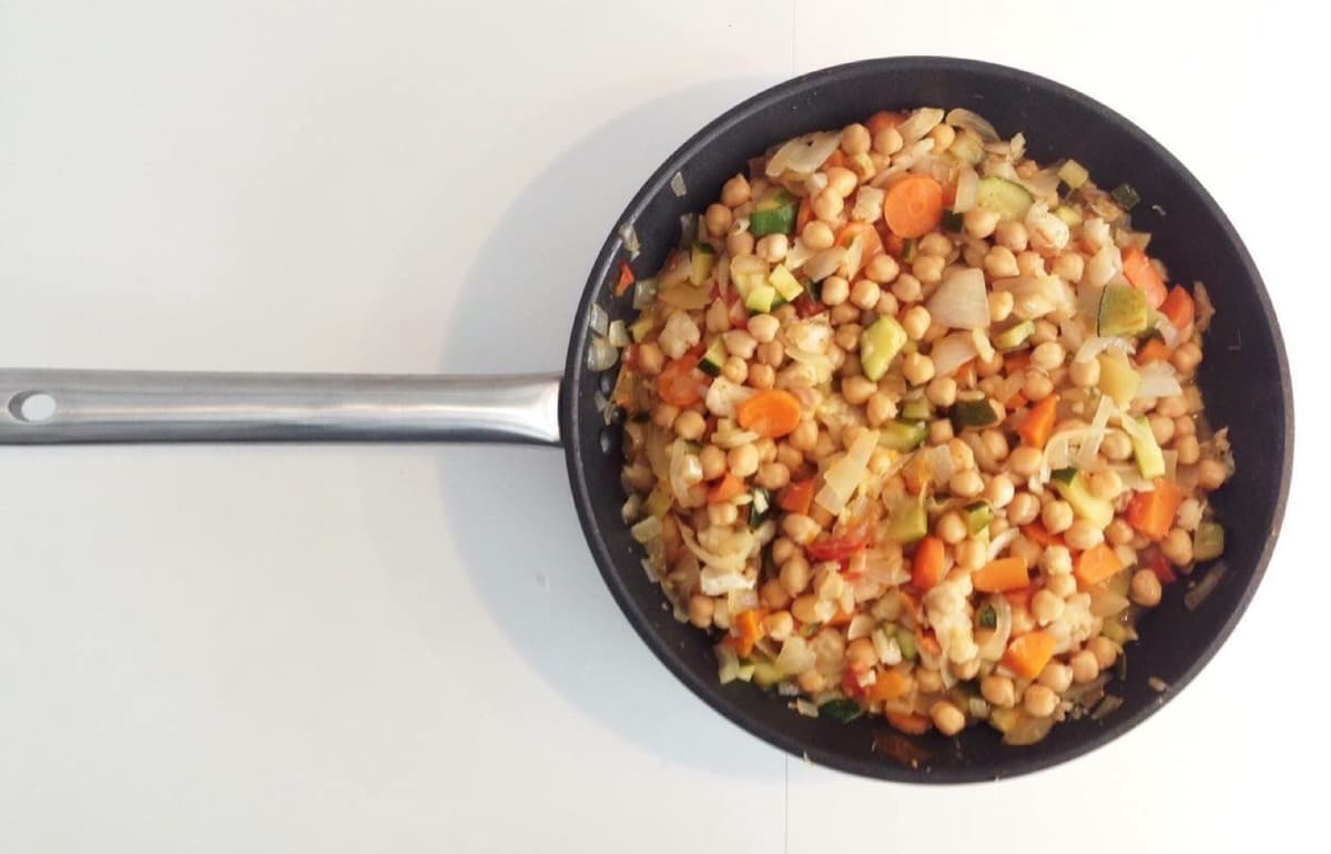 Foto de la receta Garbanzos con Bacalao