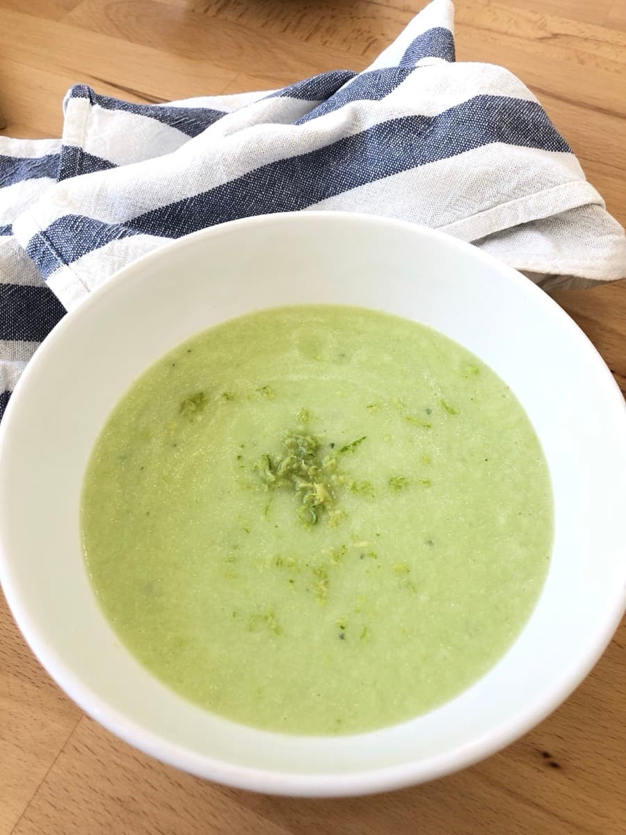 Foto de la receta Gazpacho de pepino y melón