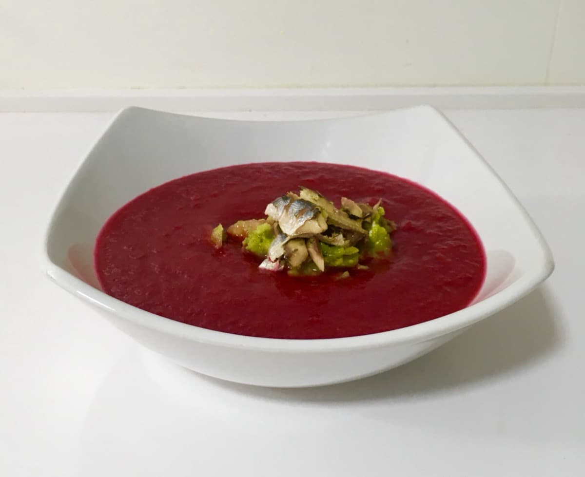 Foto de la receta Gazpacho de Remolacha