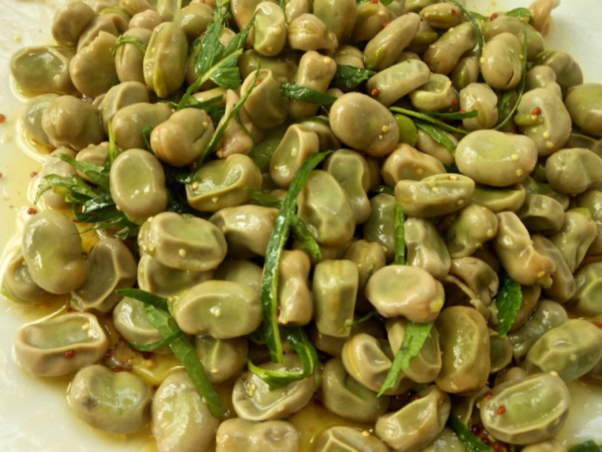 Foto de la receta Habas a la menta