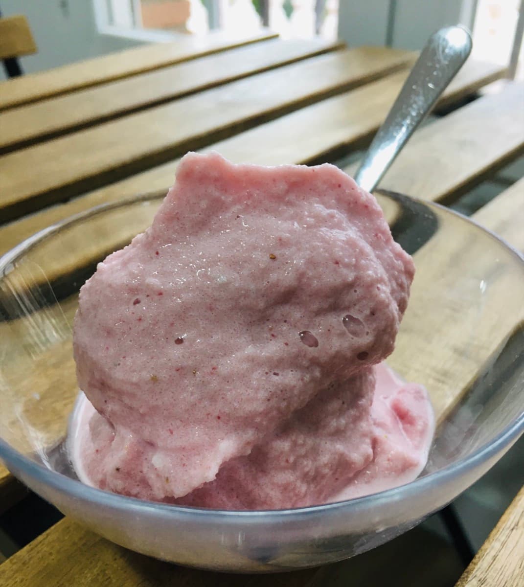 Foto de la receta Helado de fresa