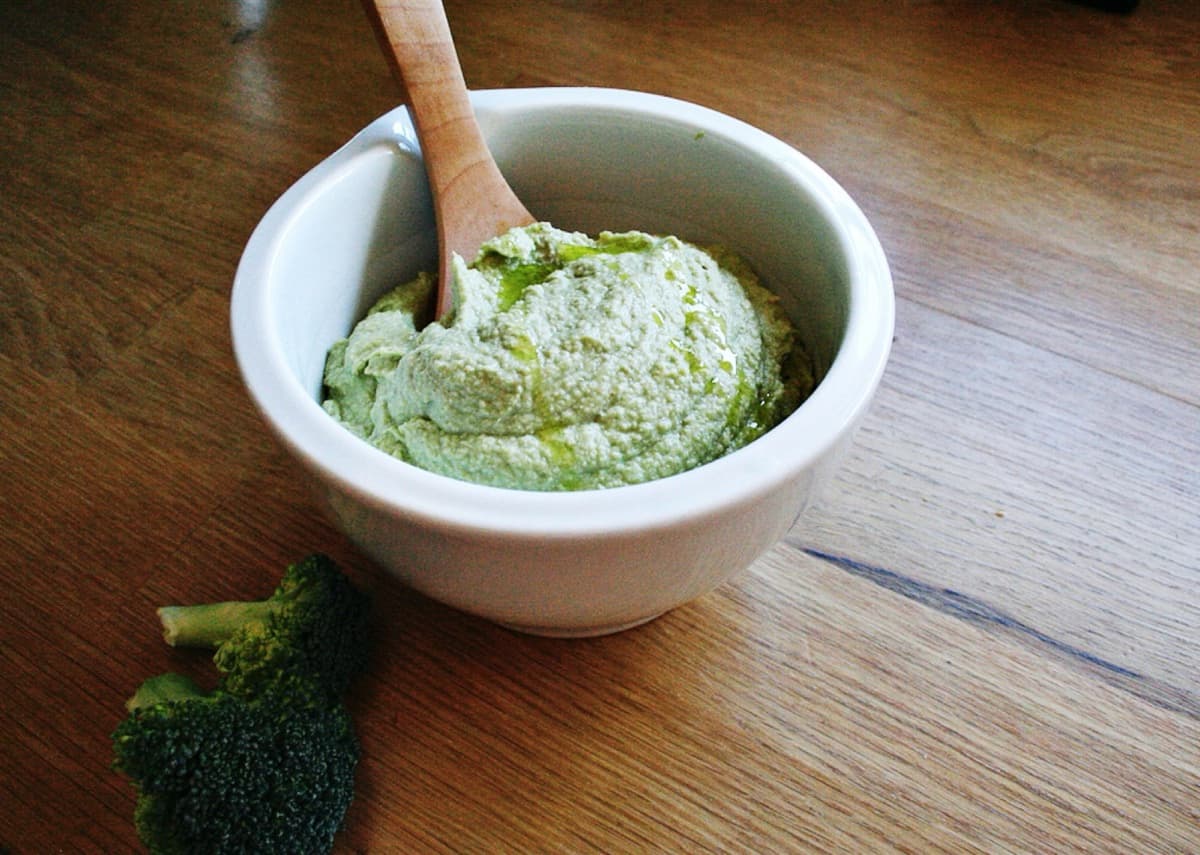 Foto de la receta Hummus de brócoli