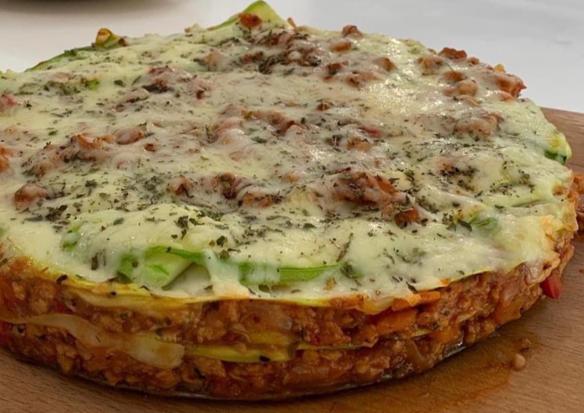Foto de la receta Lasaña de calabacín