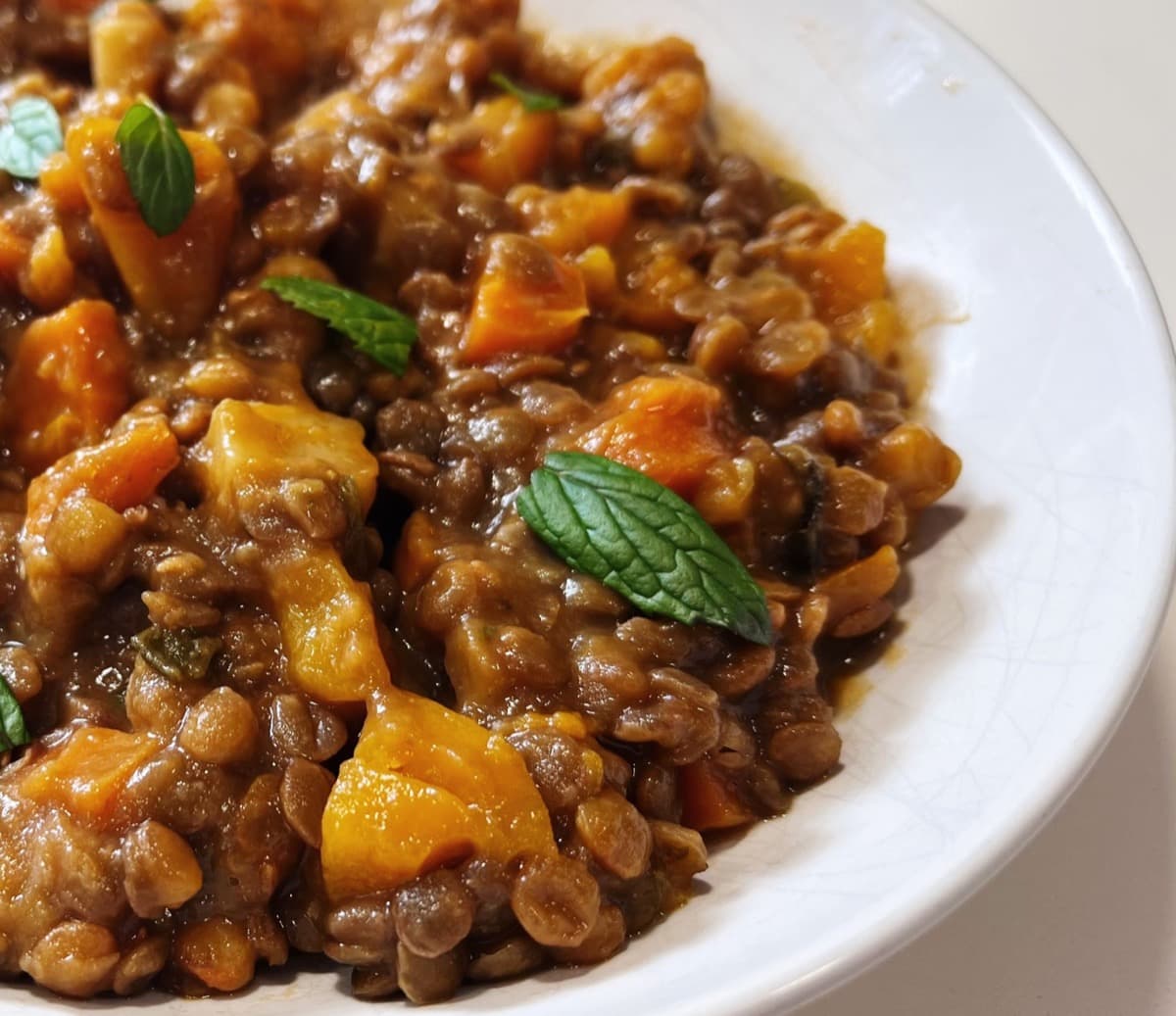 Foto de la receta Lentejas guisadas con curry