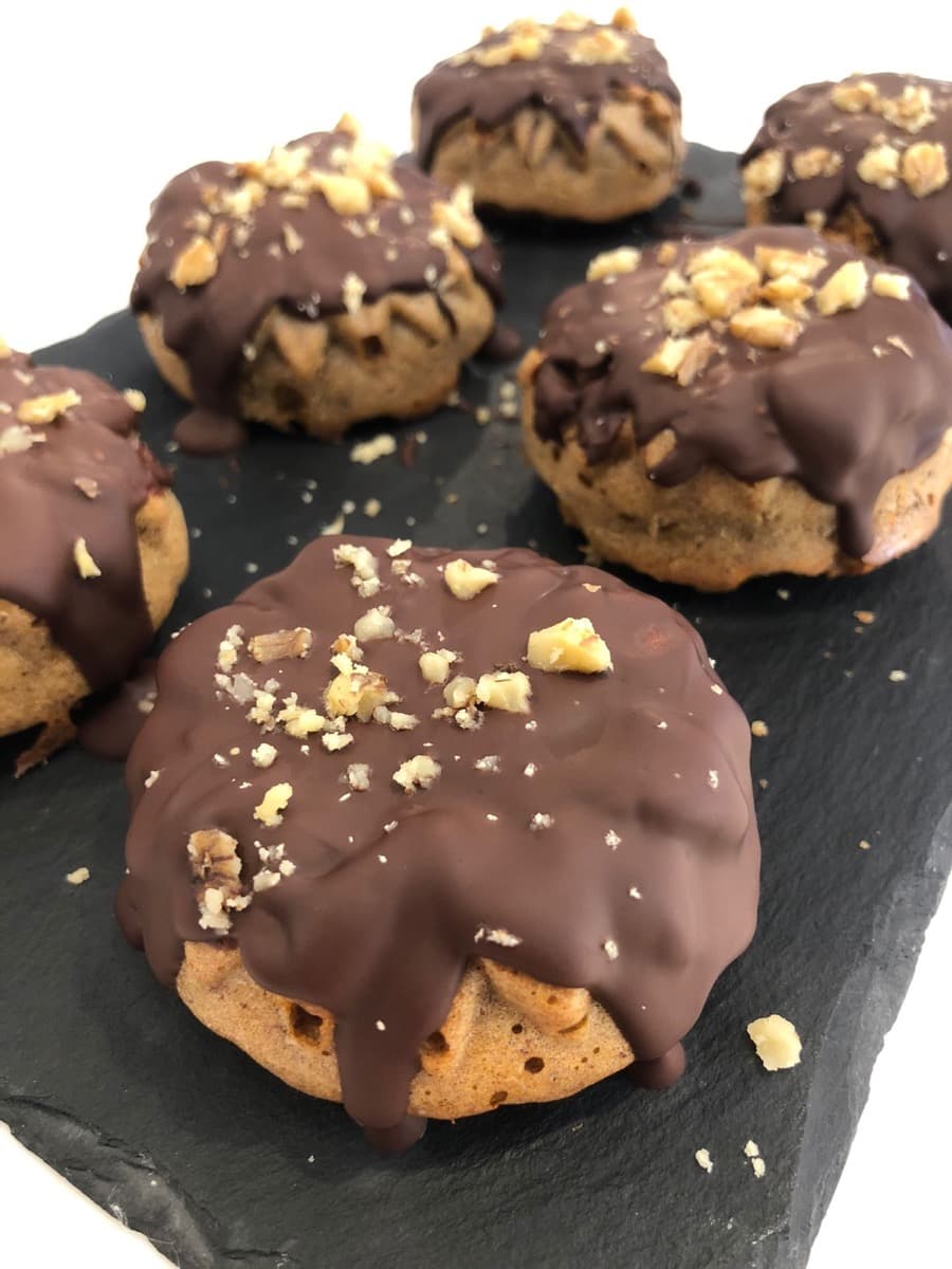 Foto de la receta Muffins de zanahoria y chocolate