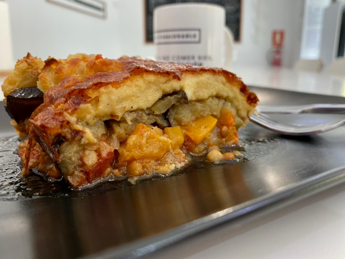 Foto de la receta Musaka de lentejas