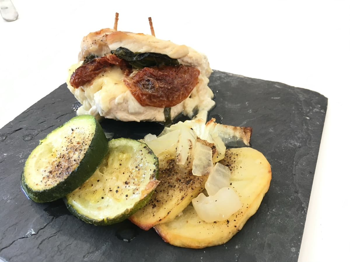 Foto de la receta Pechuga rellena caprese