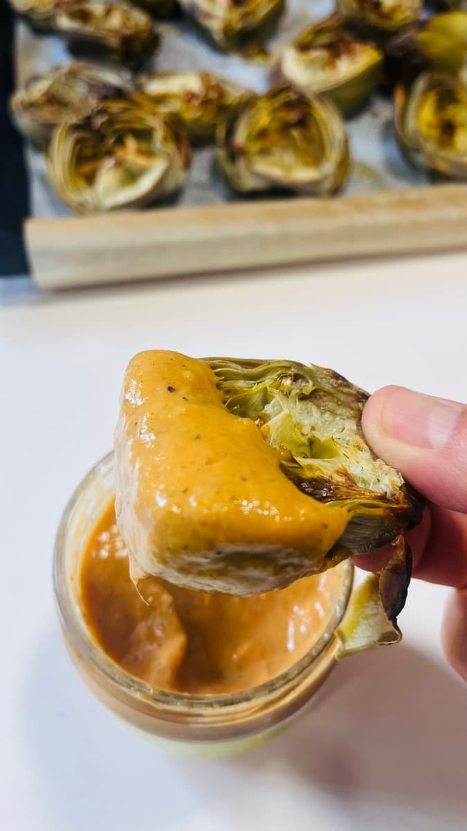 Foto de la receta Salsa para dipear verduras