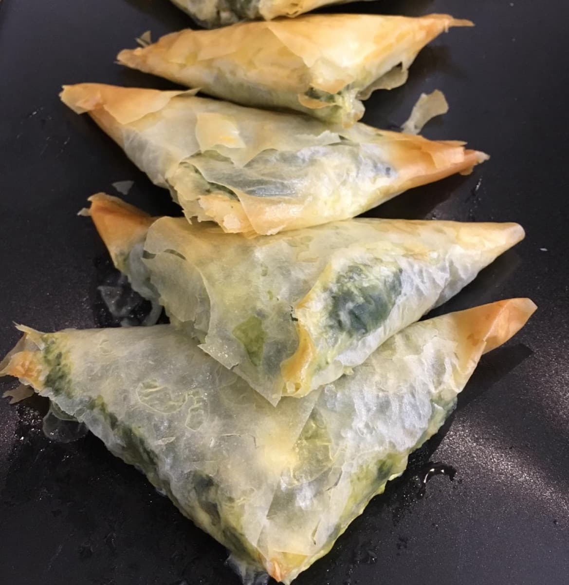 Foto de la receta Samosas de espinacas