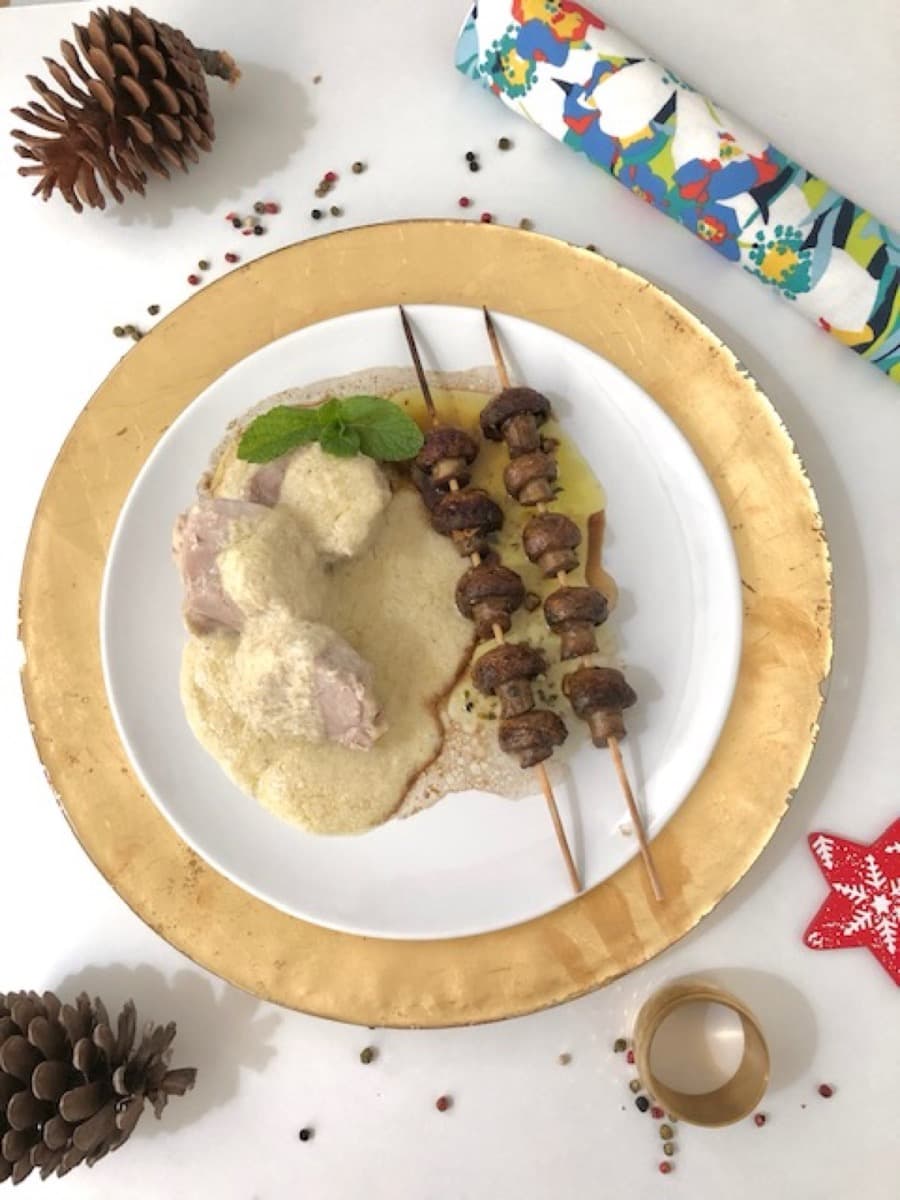 Foto de la receta Solomillo en salsa de almendras