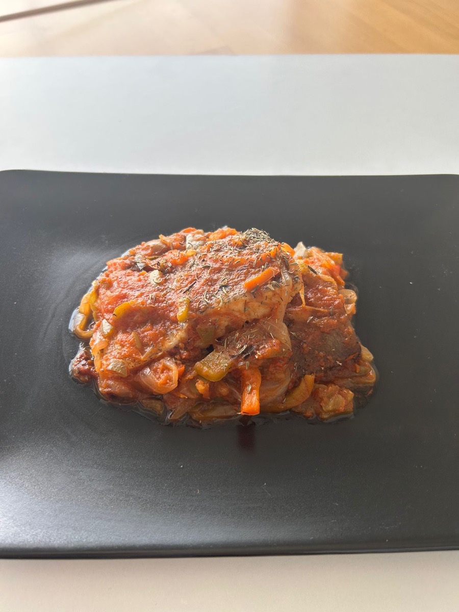 Foto de la receta Bacalao con tomate