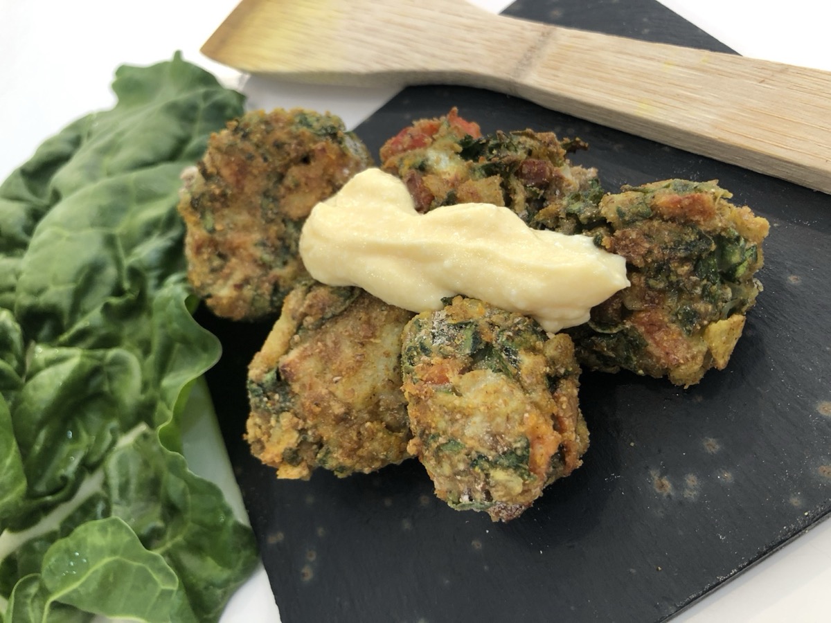 Foto de la receta Buñuelos de acelga