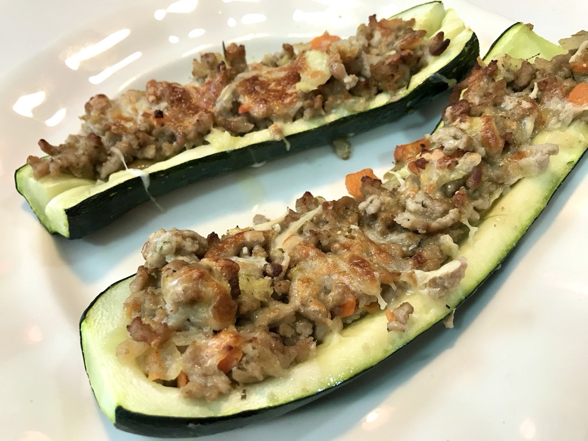 Foto de la receta Calabacines rellenos