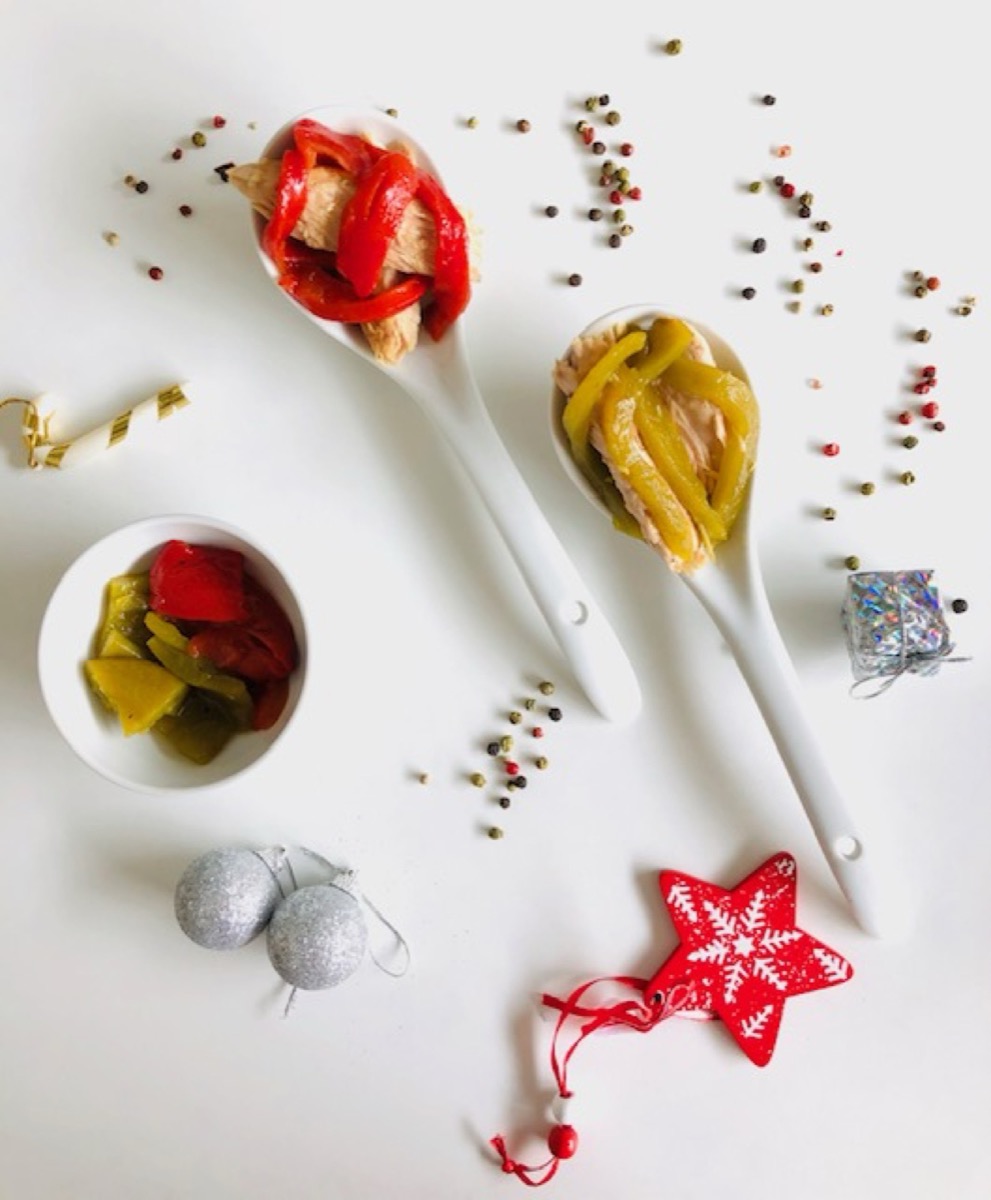 Foto de la receta Cucharitas de pimientos con melva