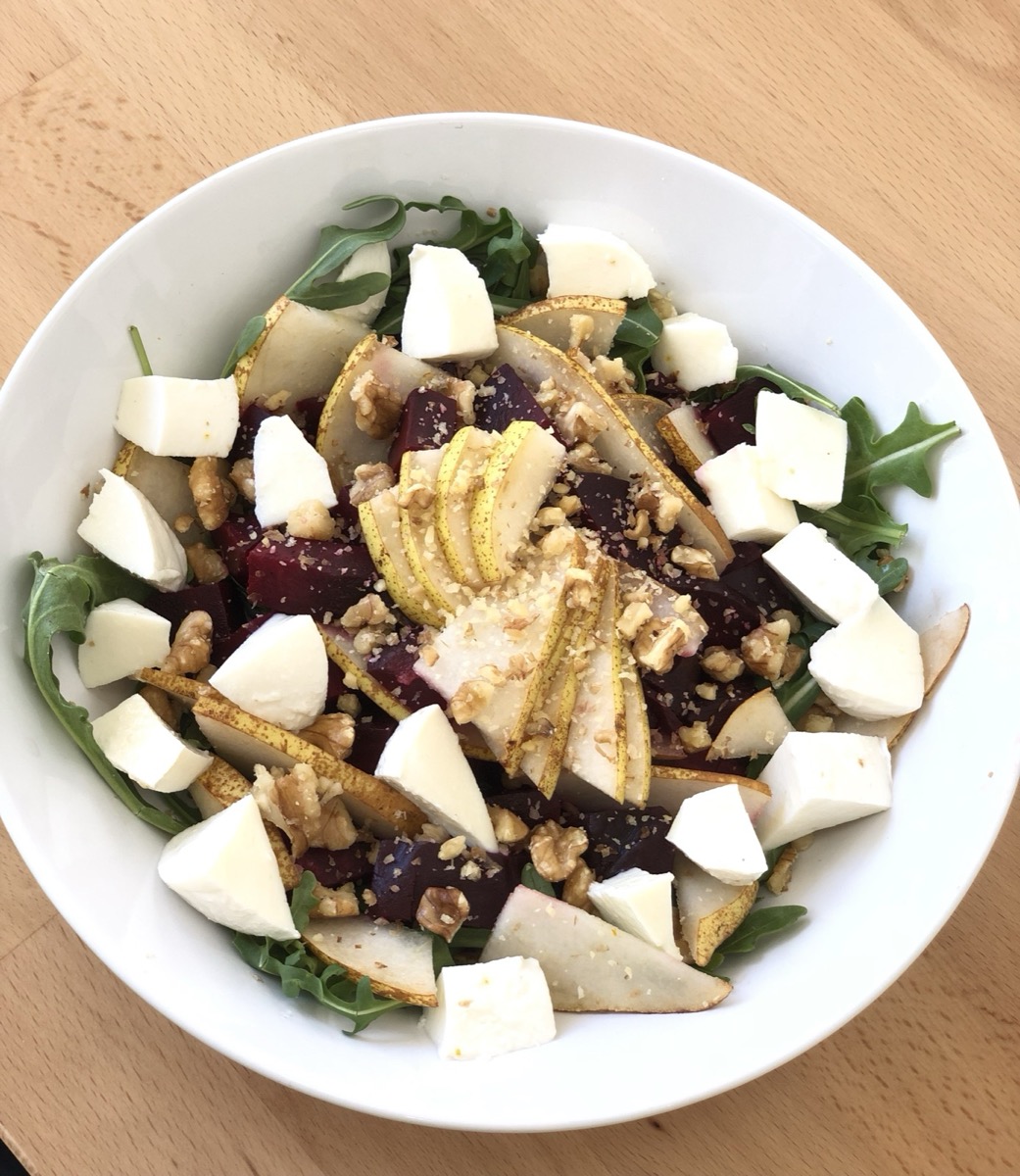 Foto de la receta Ensalada de remolacha y pera