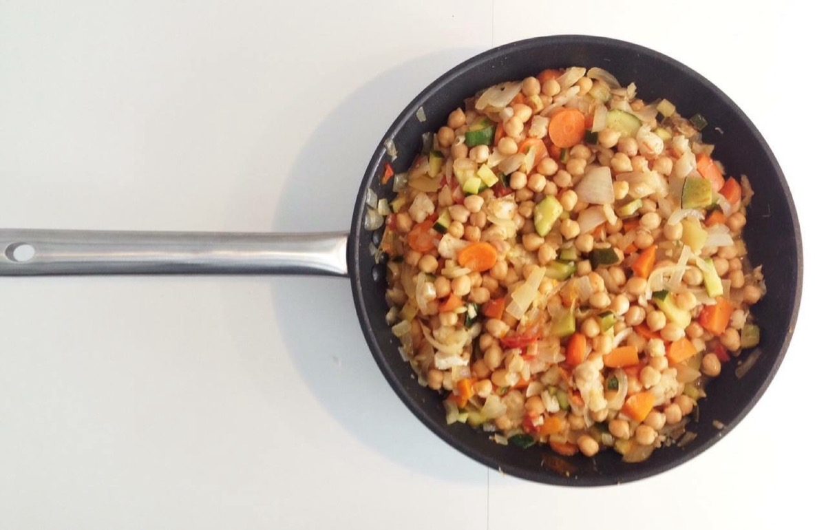 Foto de la receta Garbanzos con Bacalao
