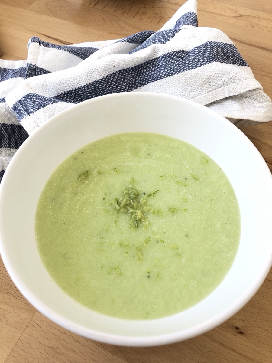 Foto de la receta Gazpacho de pepino y melón