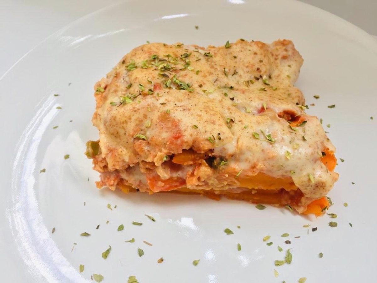 Foto de la receta Lasaña de calabaza