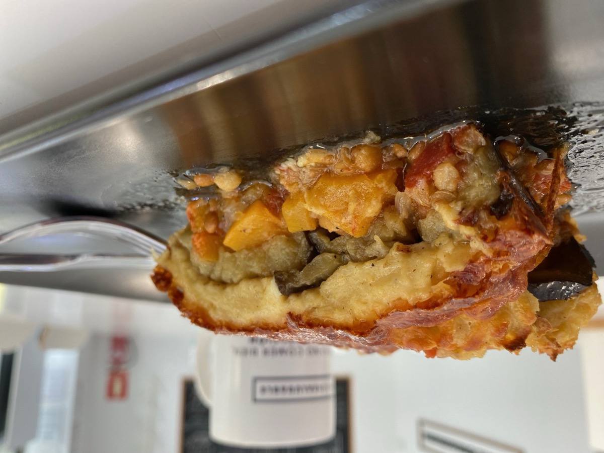 Foto de la receta Musaka de lentejas