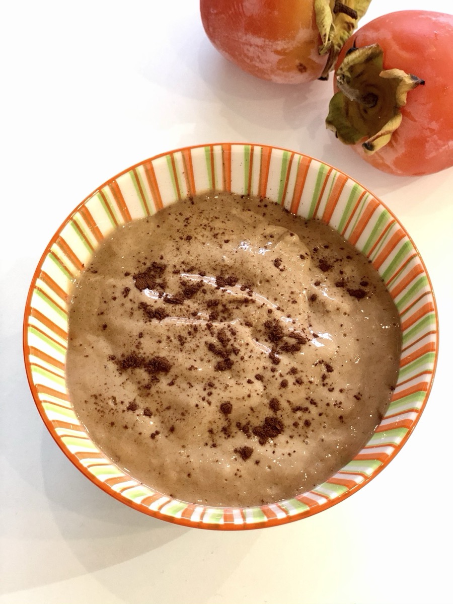 Foto de la receta Nnatilla de chocolate (y caqui)