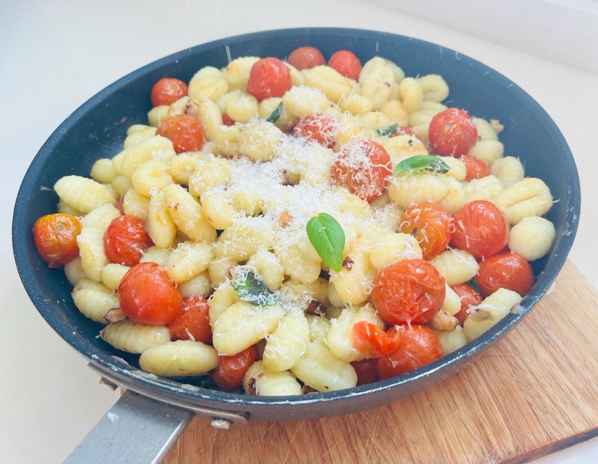 Foto de la receta Ñoquis con tomate cherry