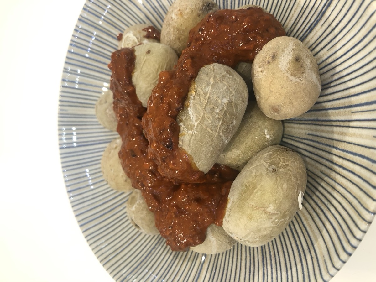 Foto de la receta Papas arrugás con mojo