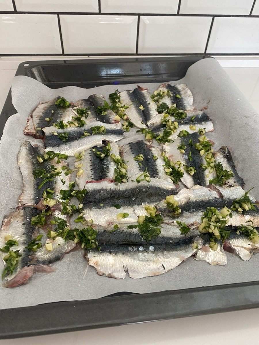 Foto de la receta Sardinas al horno