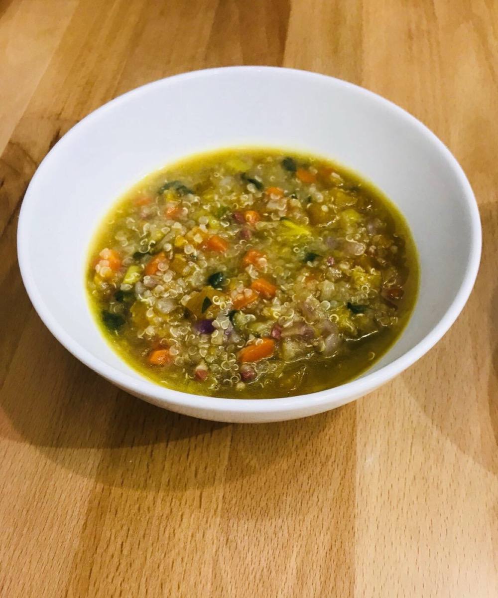 Foto de la receta Sopa multicolor