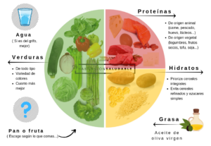 El plato saludable
